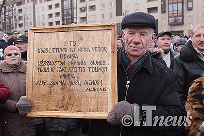 Seimas protest